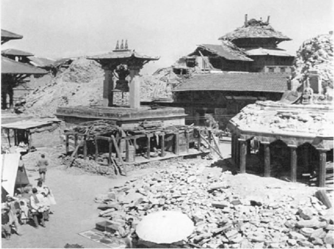 Simulation of the 1934 Nepal–Bihar earthquake in Kathmandu | Natural Hazards | Springer Nature Link