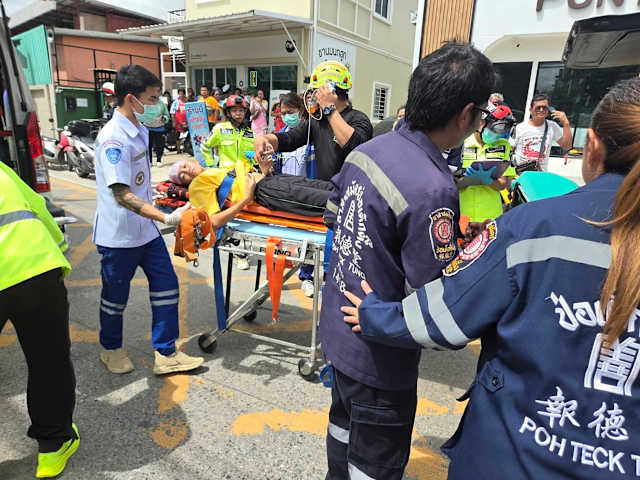 Student gunman kills at least 7 people at a high school and a home outside Bangkok, officials say
