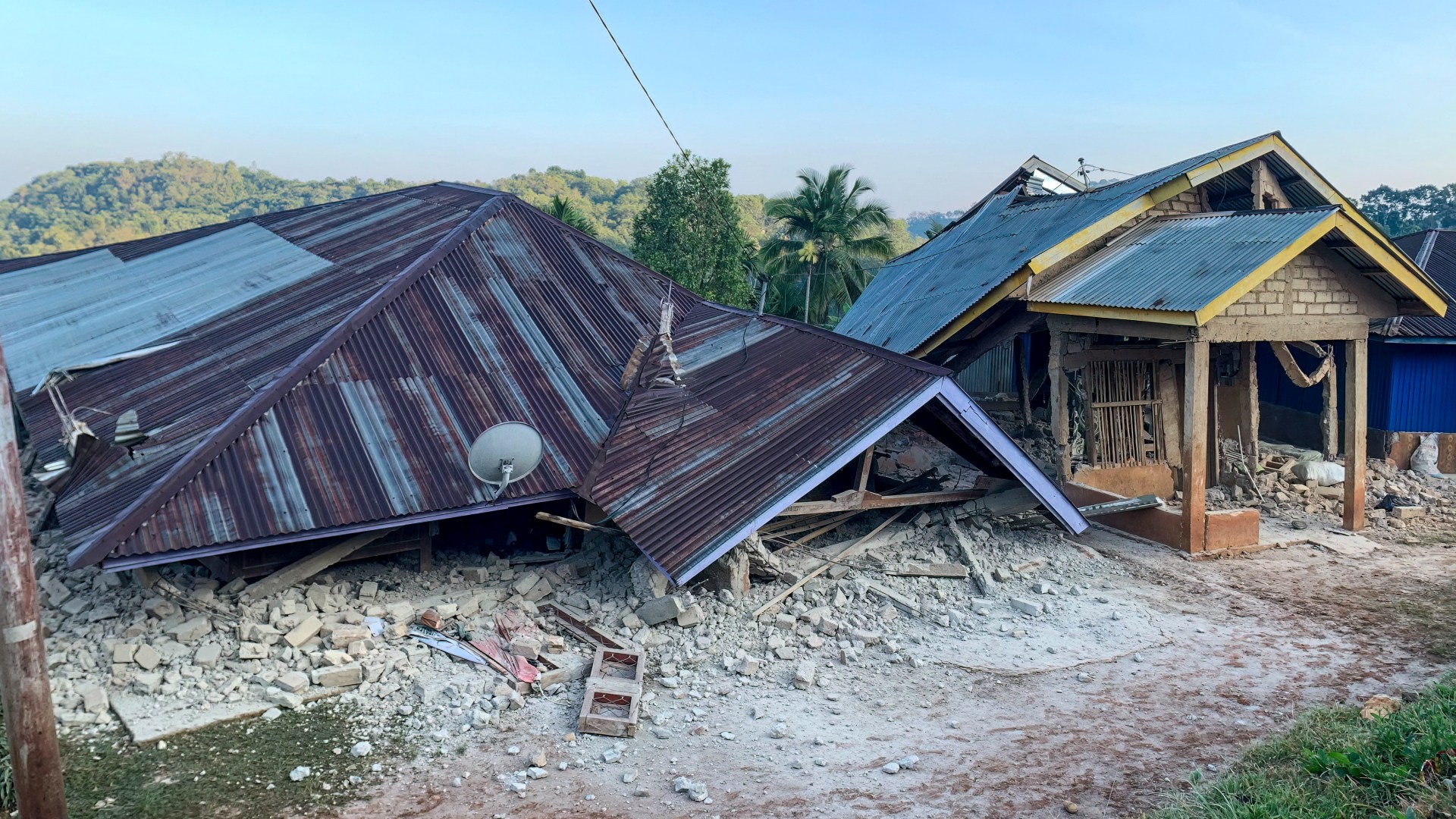 Magnitude 7.7 quake hits Indonesia, killing at least 47