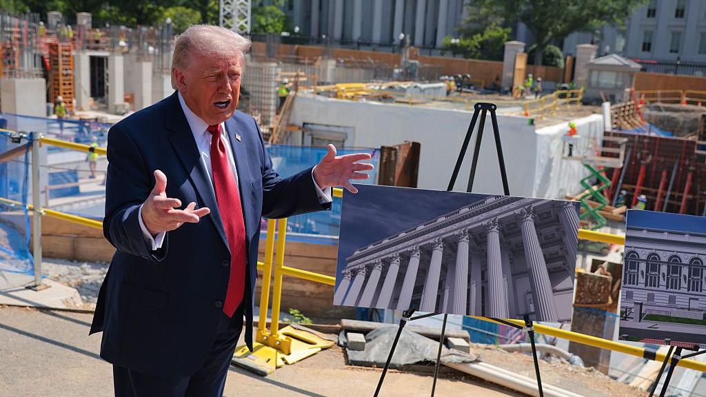 Trump asks Supreme Court to allow White House ballroom work to continue
