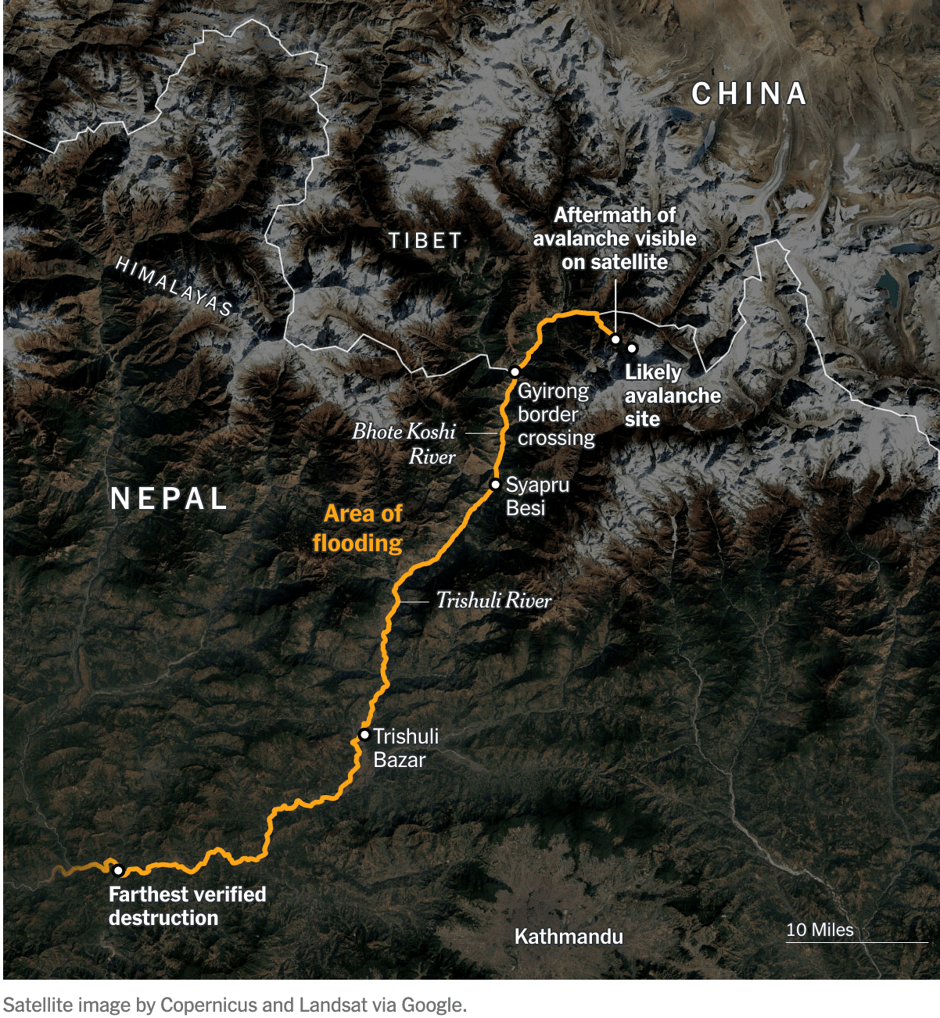 Himalayan Disaster: August 2026 Bhote Koshi Deluge – SANDRP