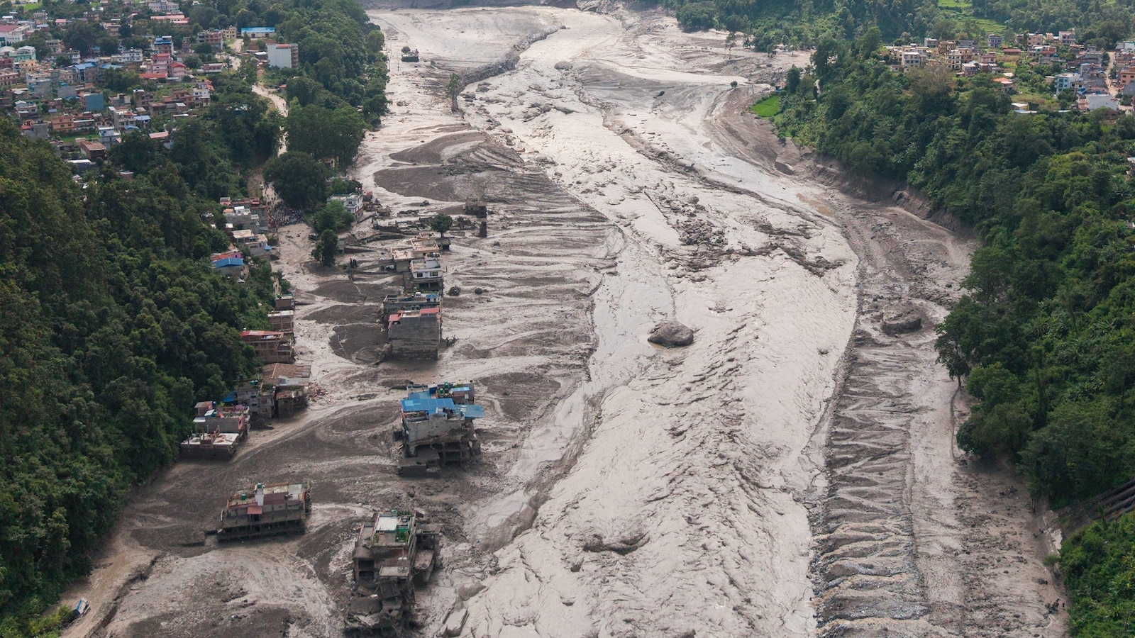 What caused Nepal flood? Scientist says it was enormous landslide, glacier fall - ABC News