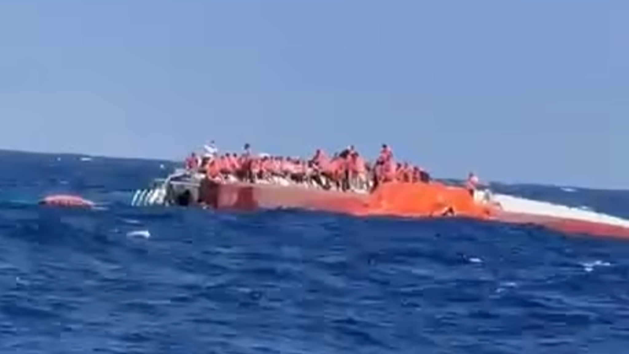 Latest: At least eight dead and 18 missing after ferry capsizes off  northern Cyprus - with captain arrested | World News | Sky News