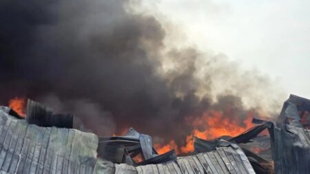 গাজীপুরে কার্টন কারখানায় আগুন, সাড়ে তিন ঘণ্টায় নিয়ন্ত্রণে