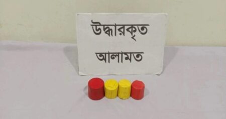দক্ষিণ কেরানীগঞ্জে গ্যারেজ থেকে উদ্ধার ৪ অবিস্ফোরিত ককটেল