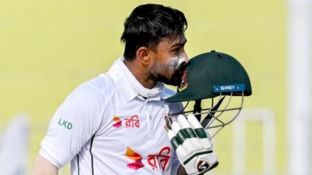 লিটন দাসের টেস্টে ইতিহাস, এক ম্যাচেই ৮ ডিসমিসাল ও শতক