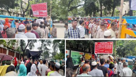 বাংলাদেশে ১ কোটি ৮১ লাখ মানুষ খাদ্য নিরাপত্তাহীনতার ঝুঁকিতে, চাপ বাড়াচ্ছে মূল্যস্ফীতি ঢাকায় খোলাবাজারে চাল ও আটা কিনতে মানুষের লাইন